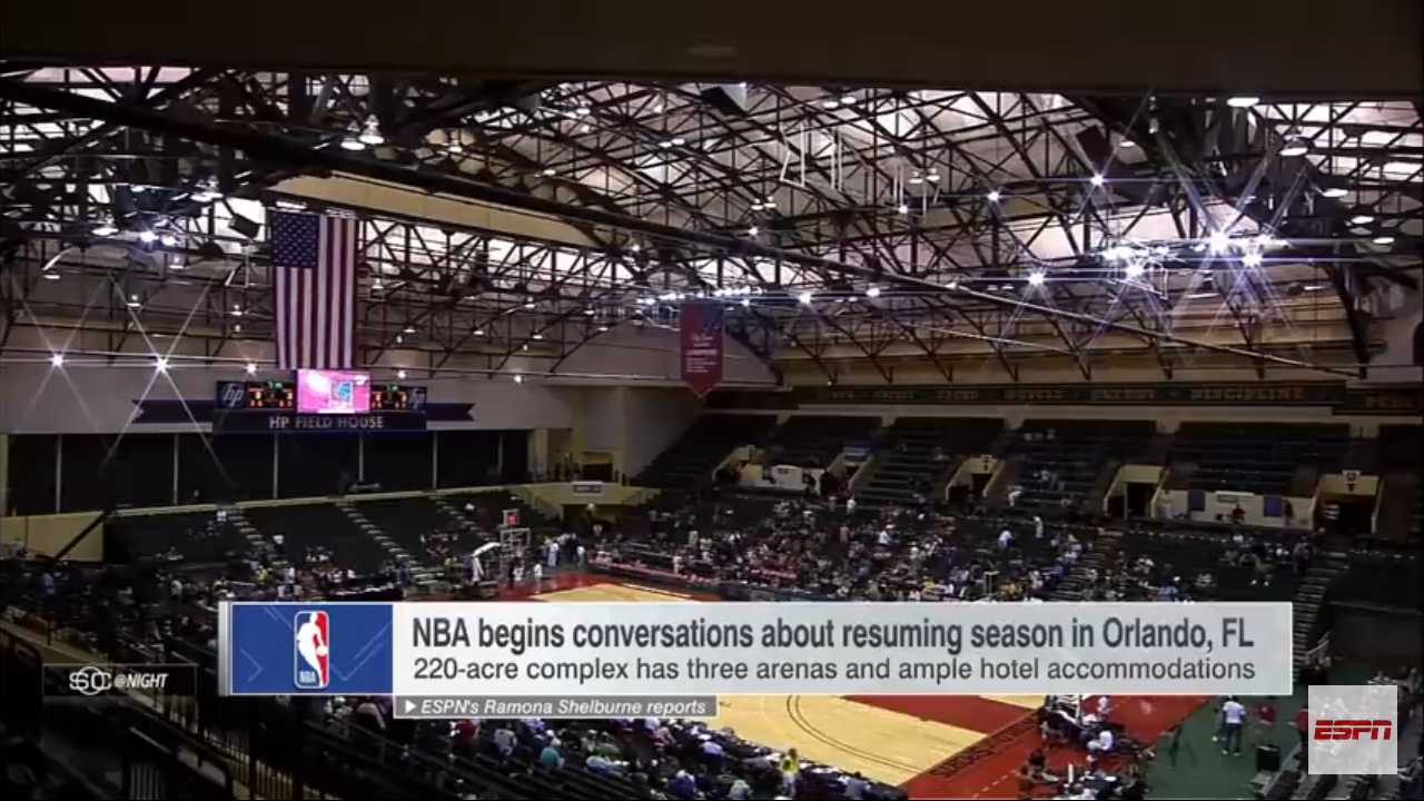 NBA Reveals timeline for return.