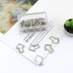 30pcs Arrows Shape Paper Clips