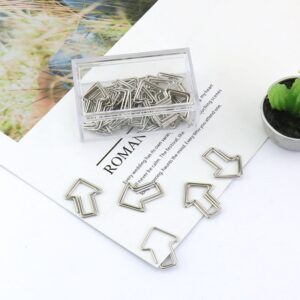 30pcs Arrows Shape Paper Clips