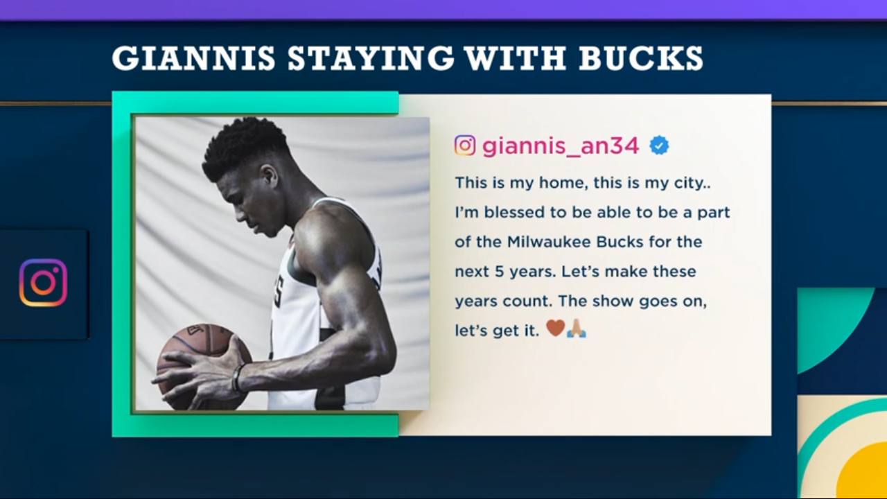 Giannis Agrees To Max Extension