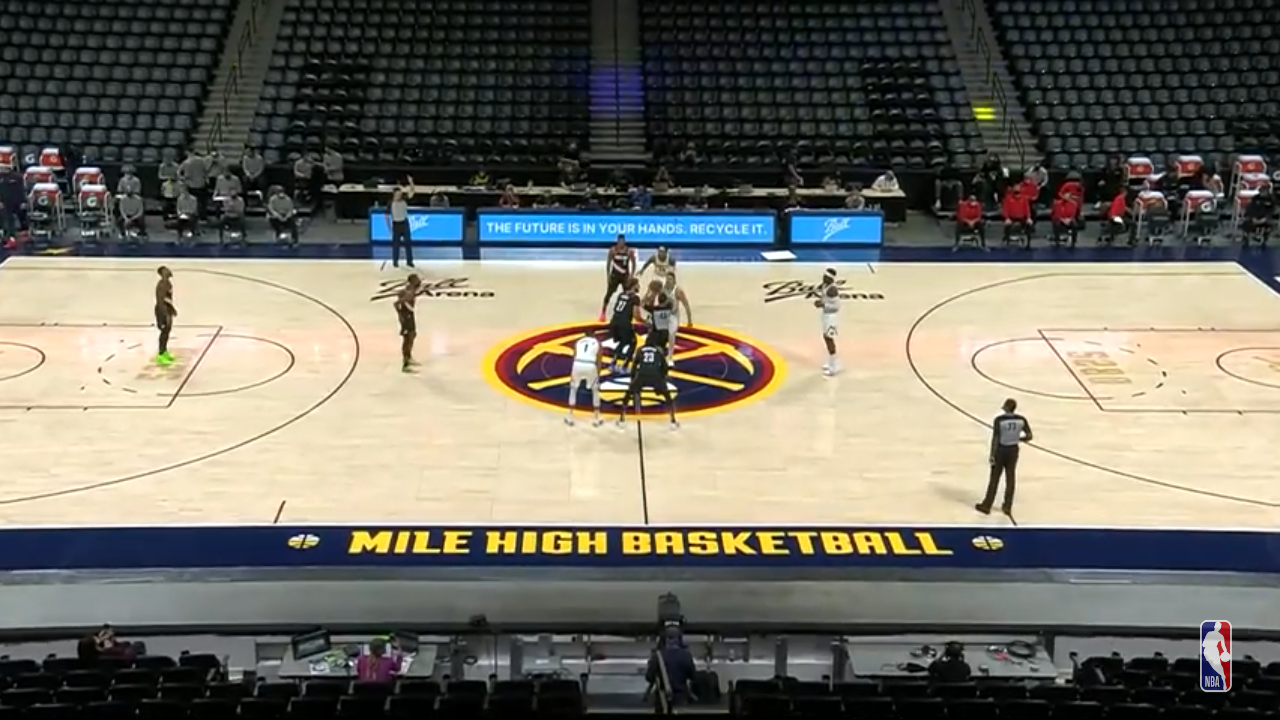 Trail Blazers at Nuggets Preseason Game Highlights