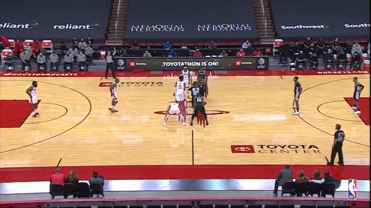 Spurs @ Rockets Preseason Game Highlights