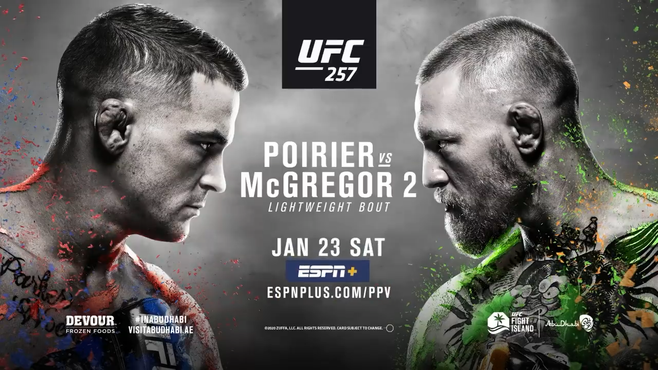 McGregor vs Poirier 2