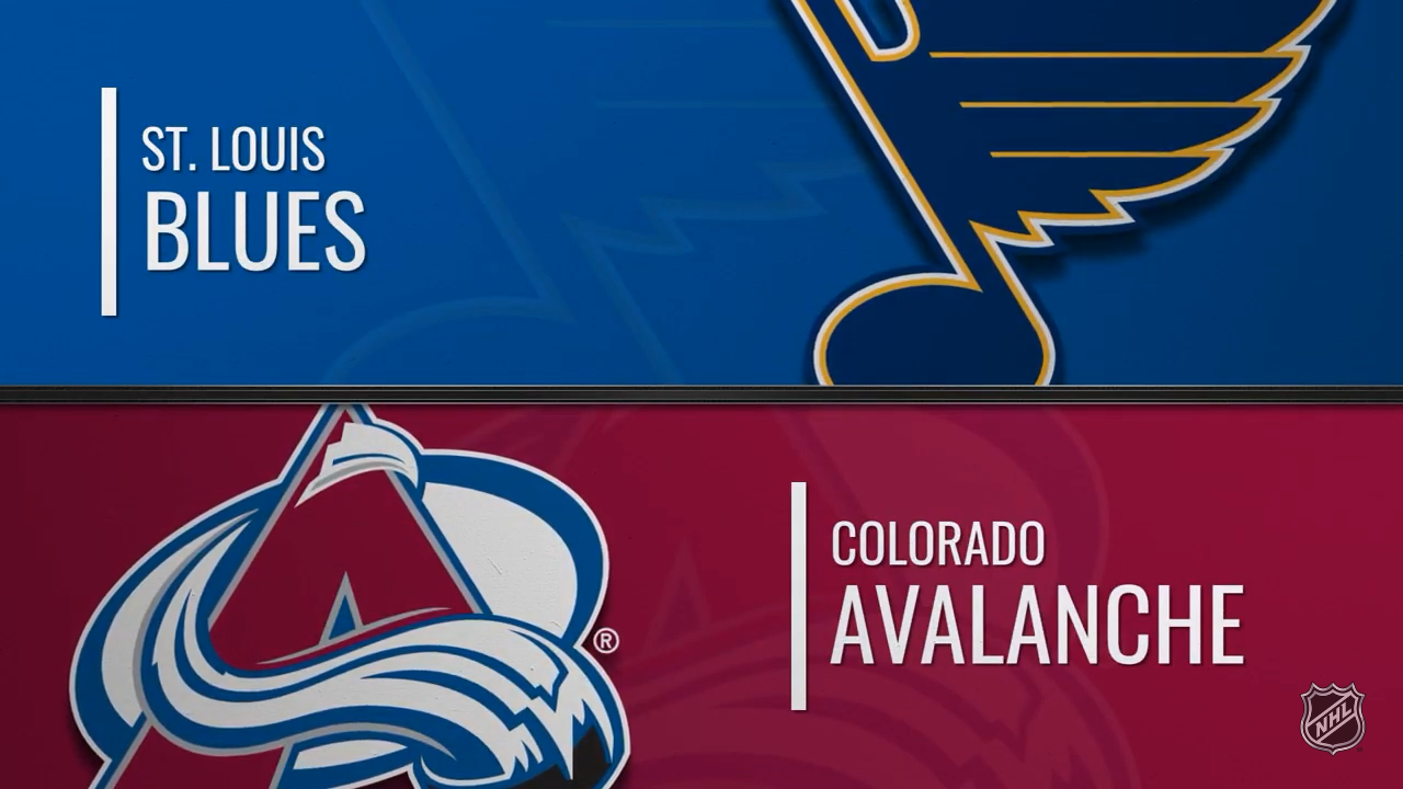 NHL Season Opener Blues @ Avalanche Game Highlights