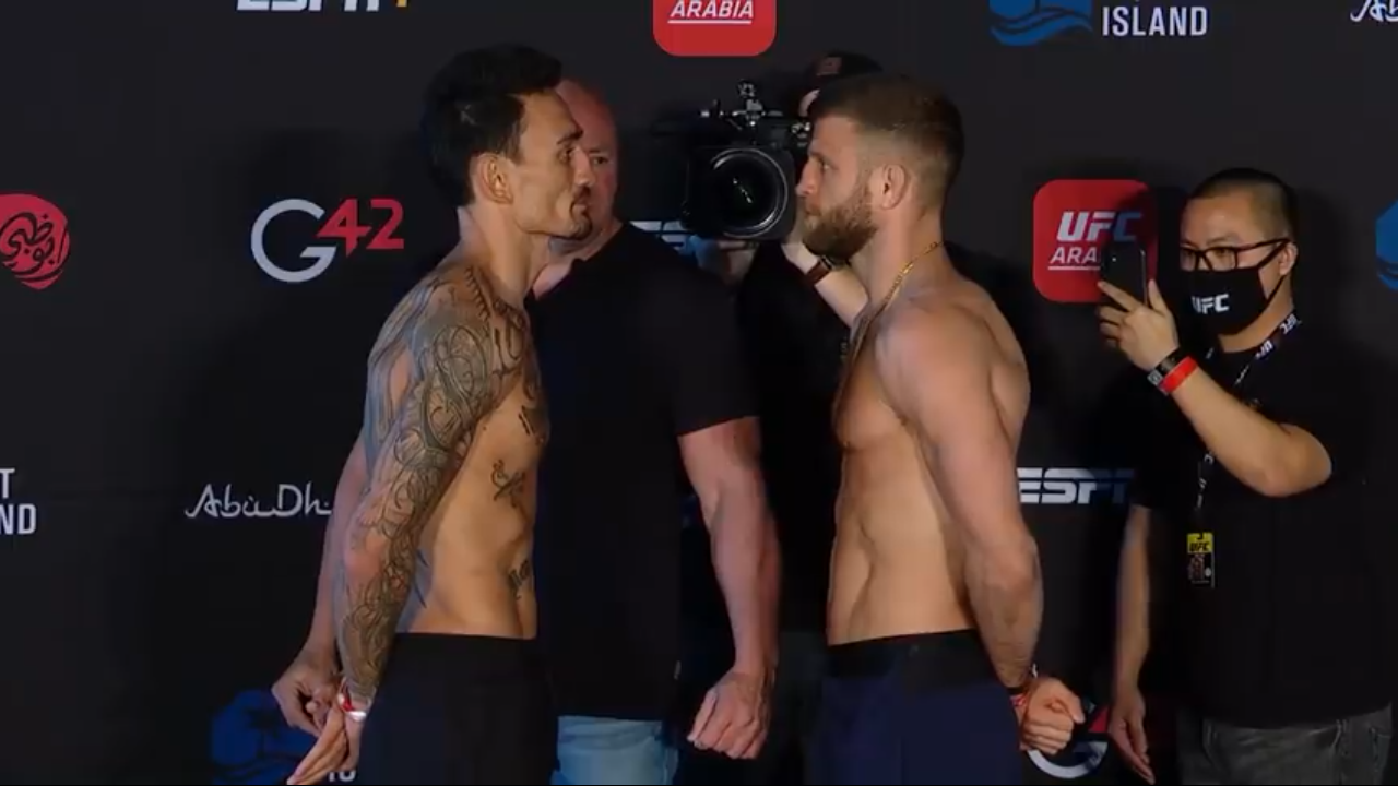 Max Holloway vs Calvin Kattar Faceoff