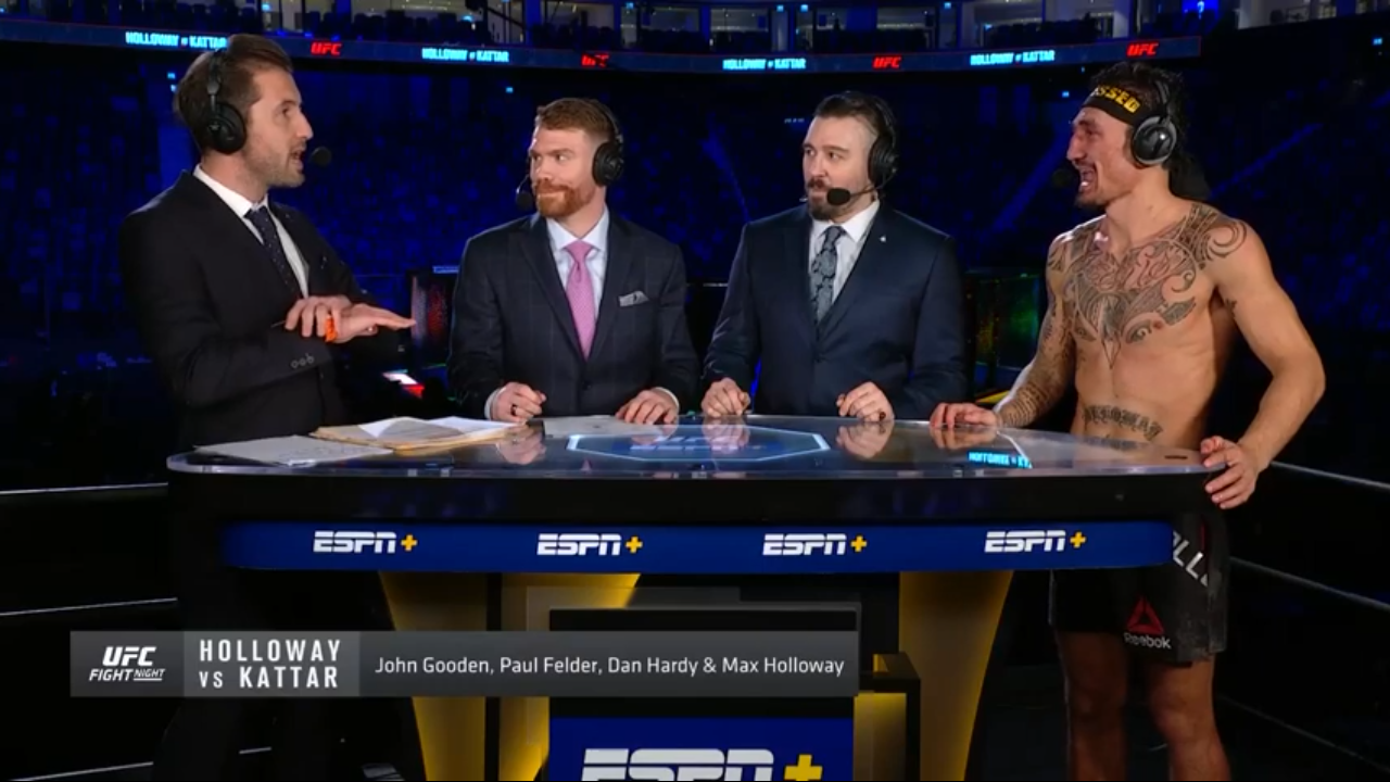 Max Holloway Post Fight Recap