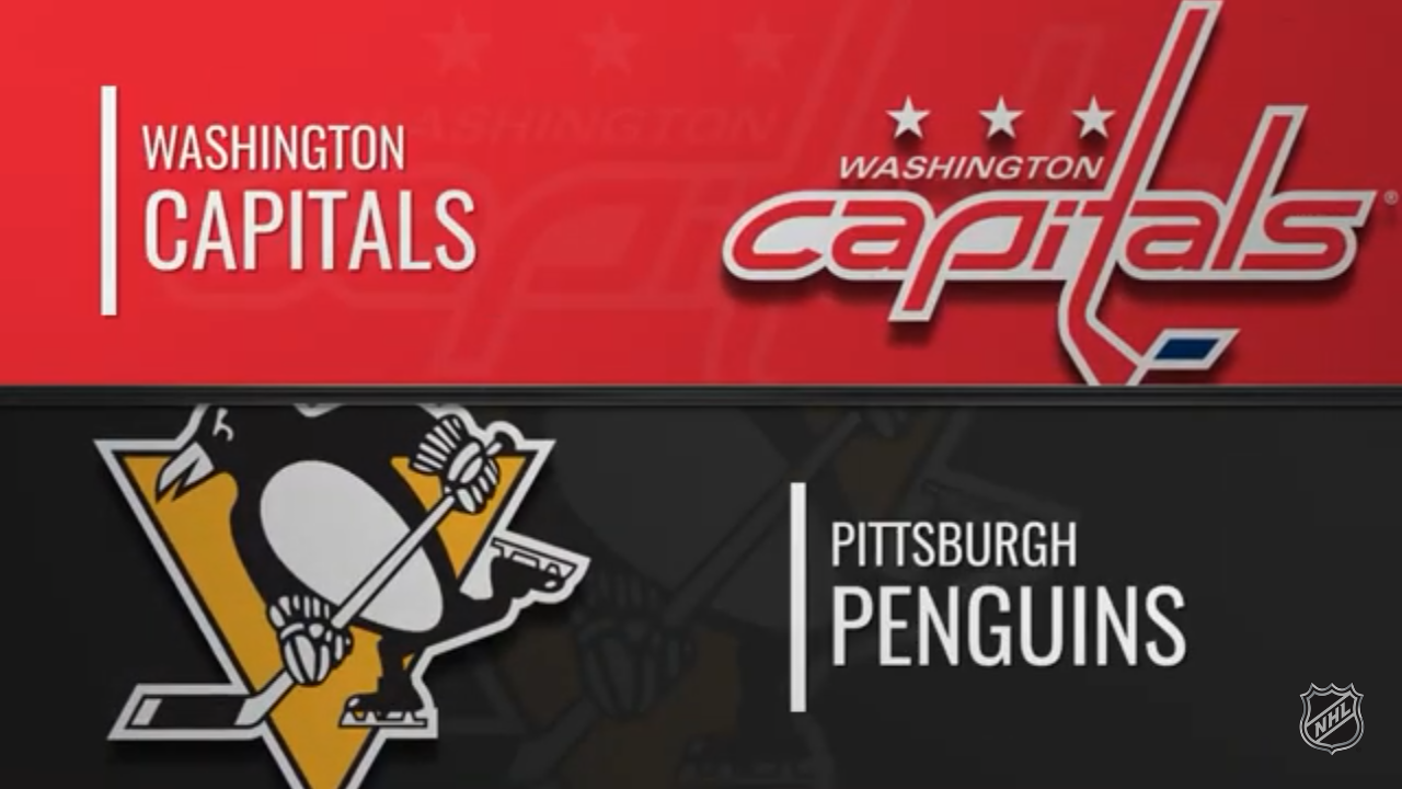Capitals @ Penguins Game Highlights