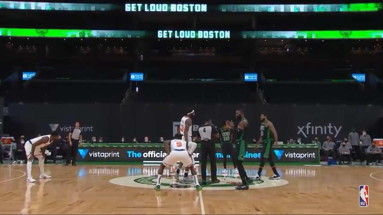 Knicks @ Celtics Game Highlights