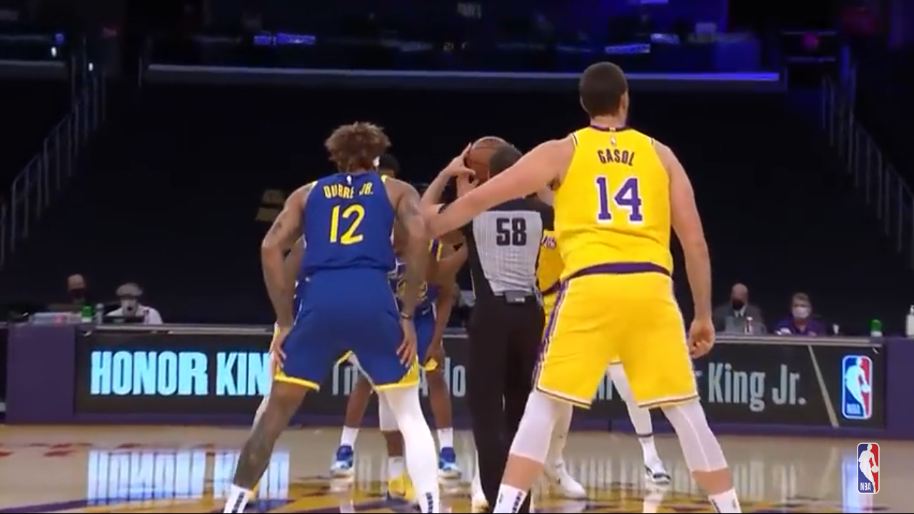 Warriors @ Lakers Game Highlights