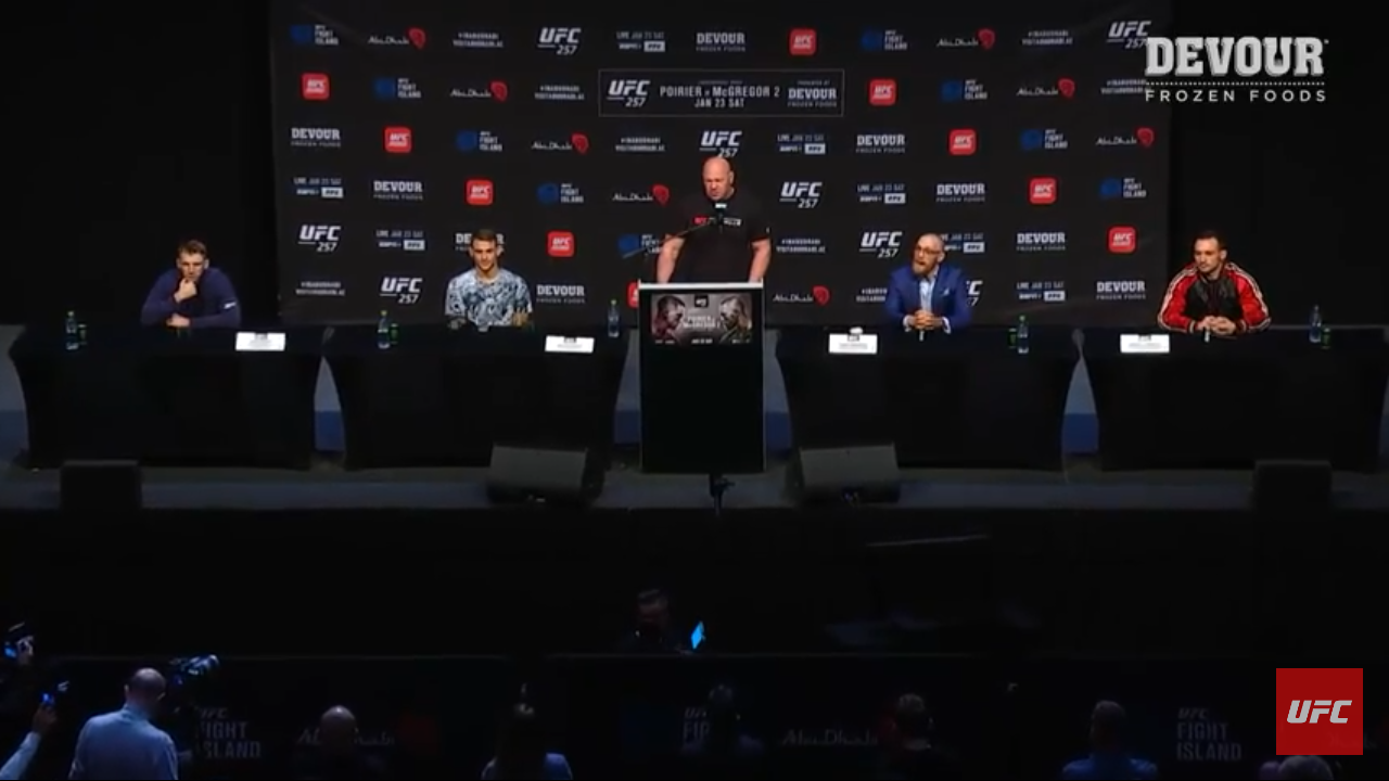 UFC 257: Pre-fight Press Conference