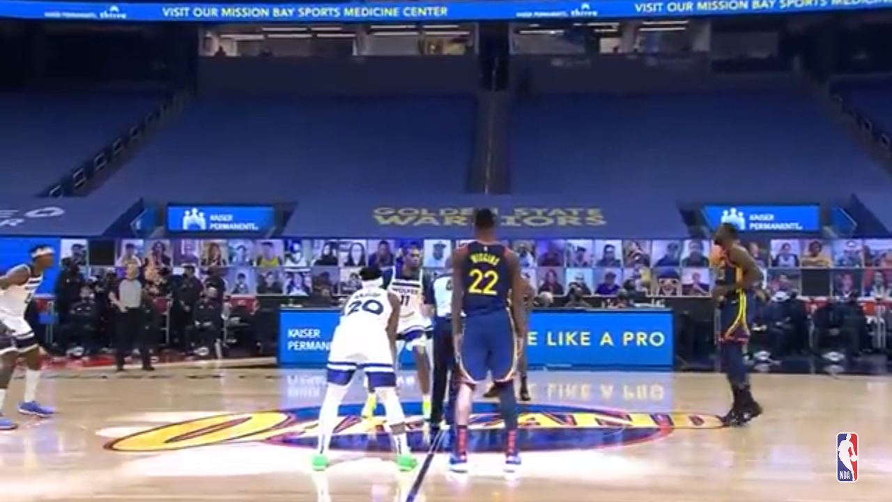 Timberwolves @ Warriors Game Highlights