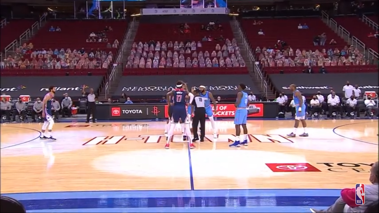 Wizard @ Rockets Game Highlights