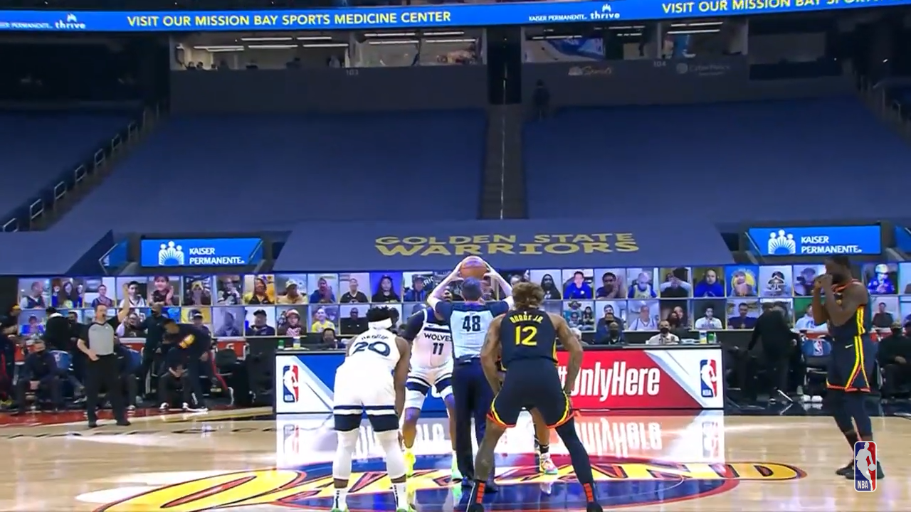 Timberwolves @ Warriors Game Highlights