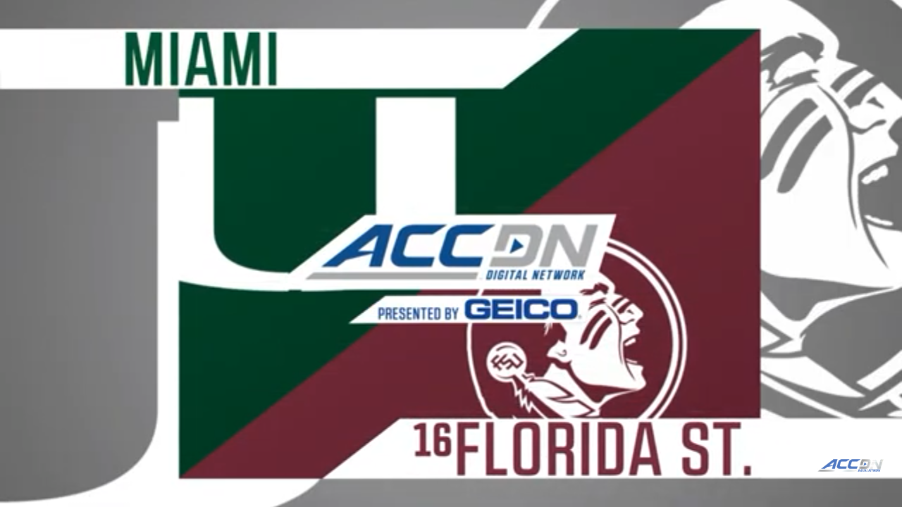 Miami @ 16 Florida State Game Highlights