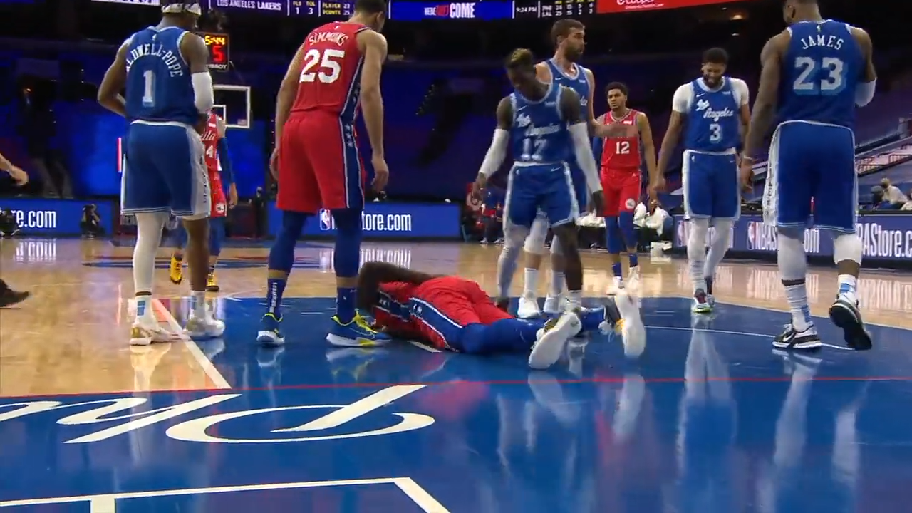 The Jump reacts to Joel Embiid saying LeBron James should have been ejected