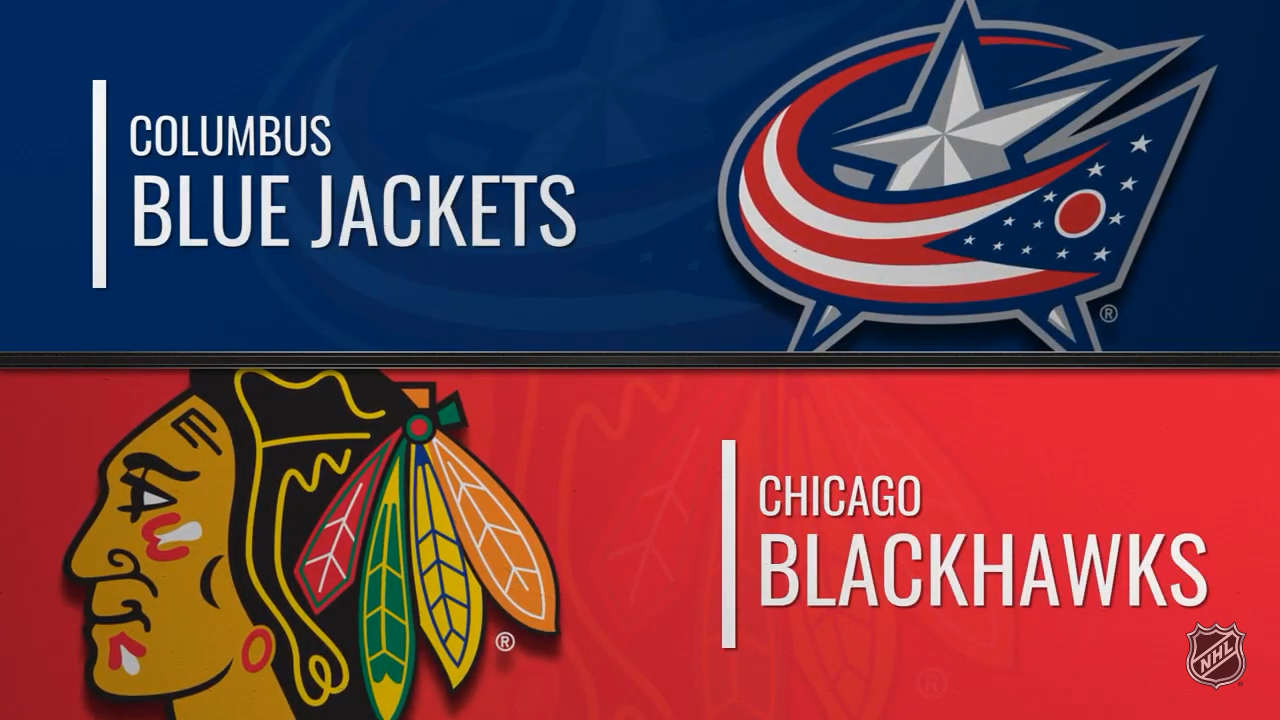 Blue Jackets @ Blackhawks Game Highlights