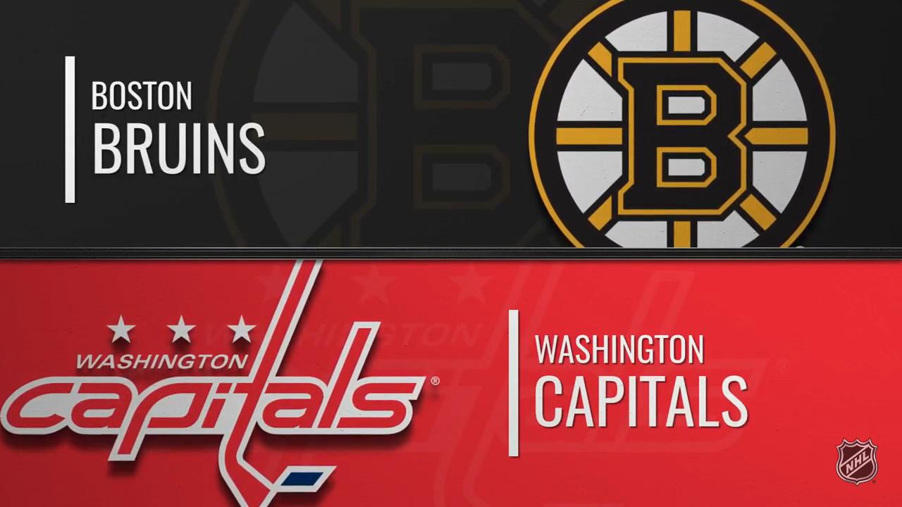 Bruins @ Capitals Game Highlights