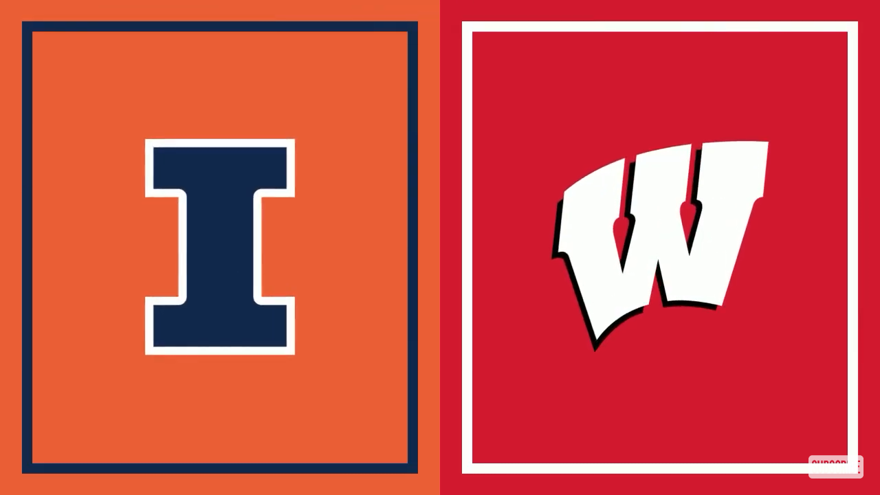 19 Wisconsin @ 12 Illinois Game Highlights