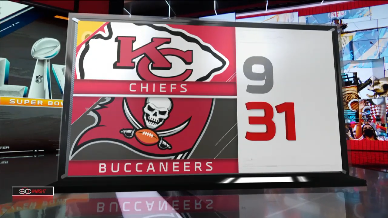 Bucs’ win over the Chiefs in Super Bowl LV