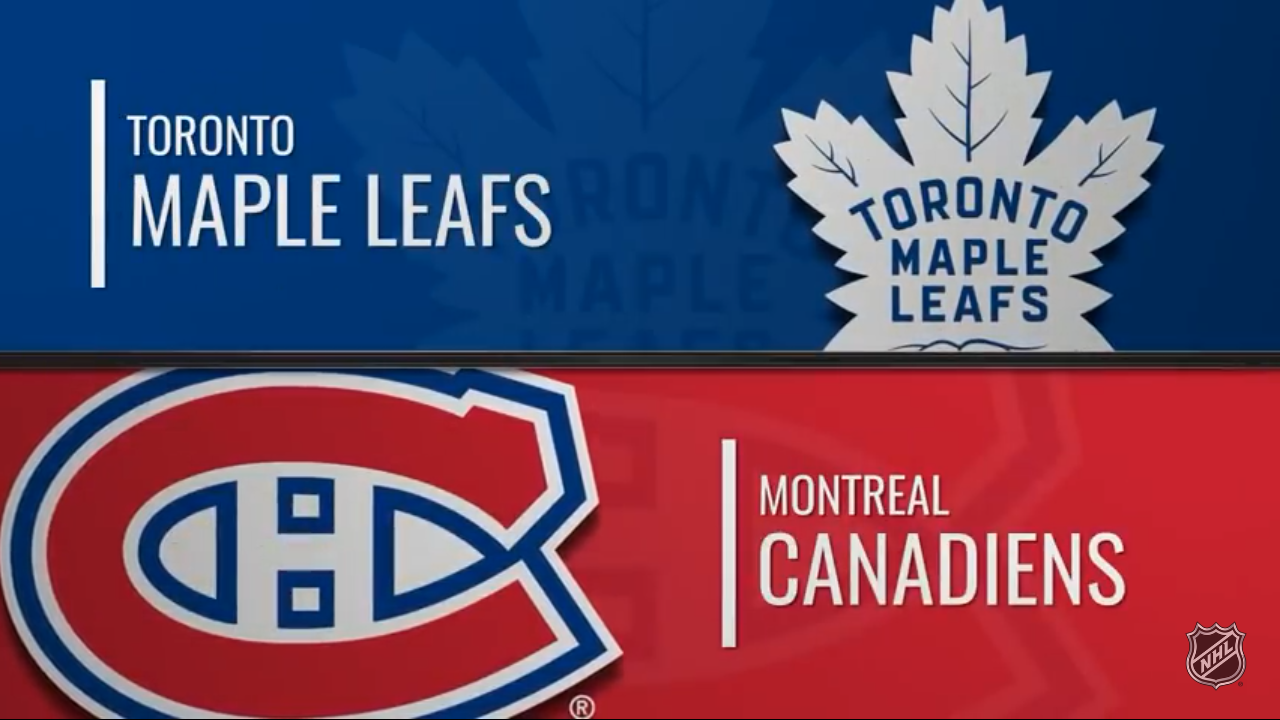 Maple Leafs @ Canadiens Game Highlights