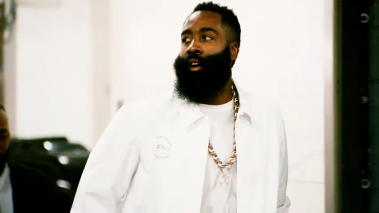 James Harden is relieved to play with the Nets