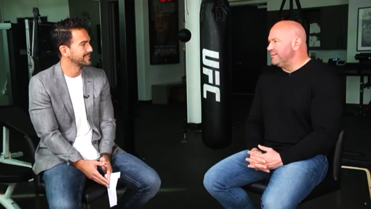 Dana White UFC 258 Karmaru vs. Gilbert Burns