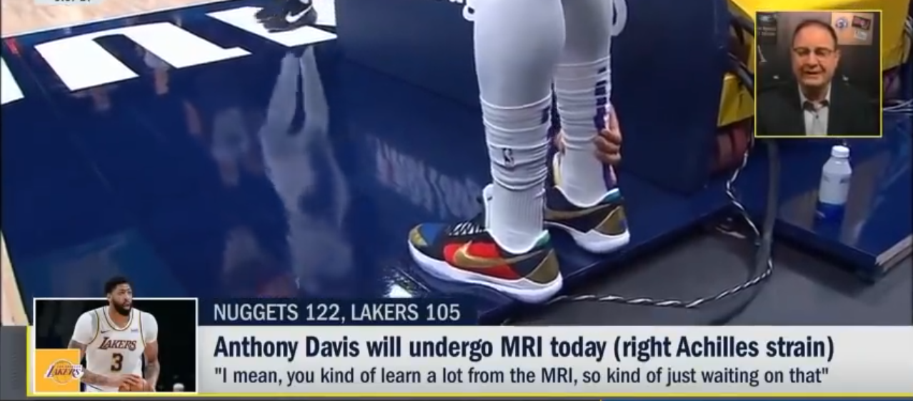 Anthony Davis Will Undergo MRI On Achilles