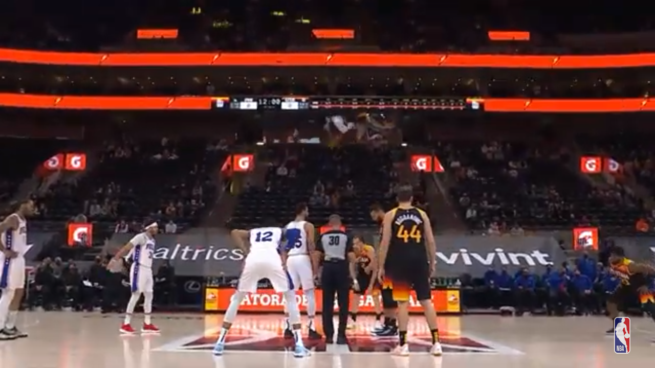 76ers @ Jazz Game Highlights