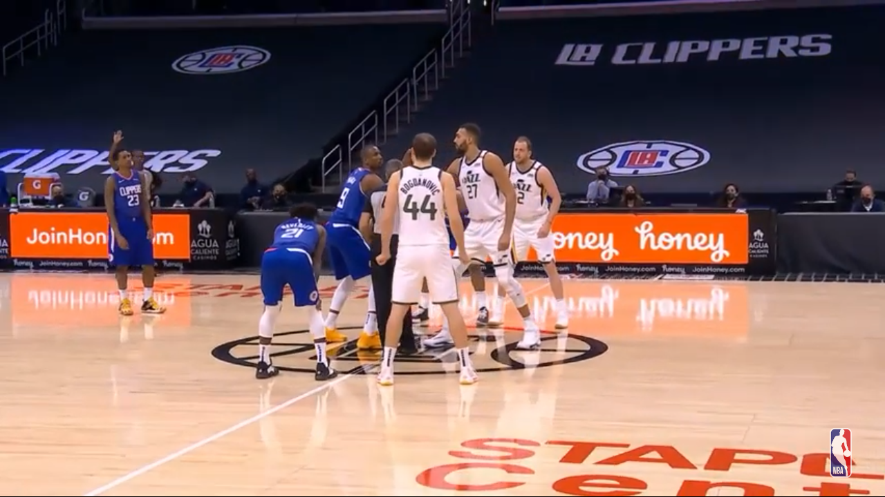 Jazz @ Clippers Game Highlights