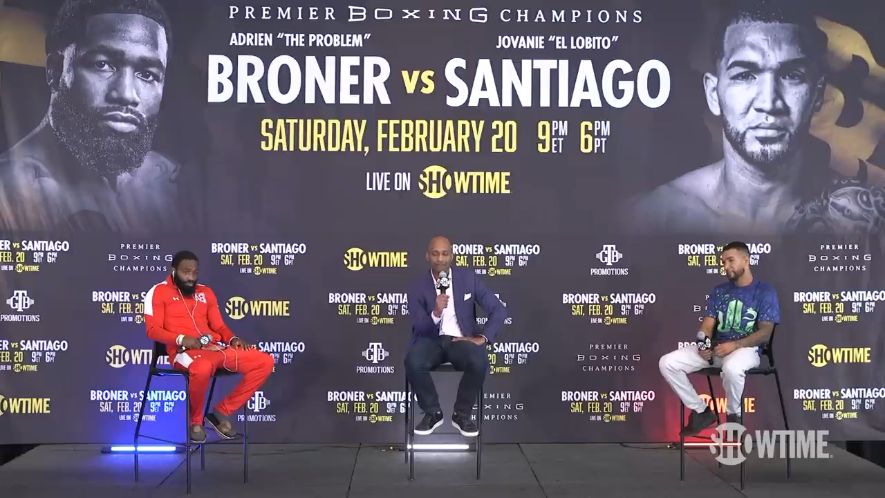 Broner vs. Santiago: Press Conference