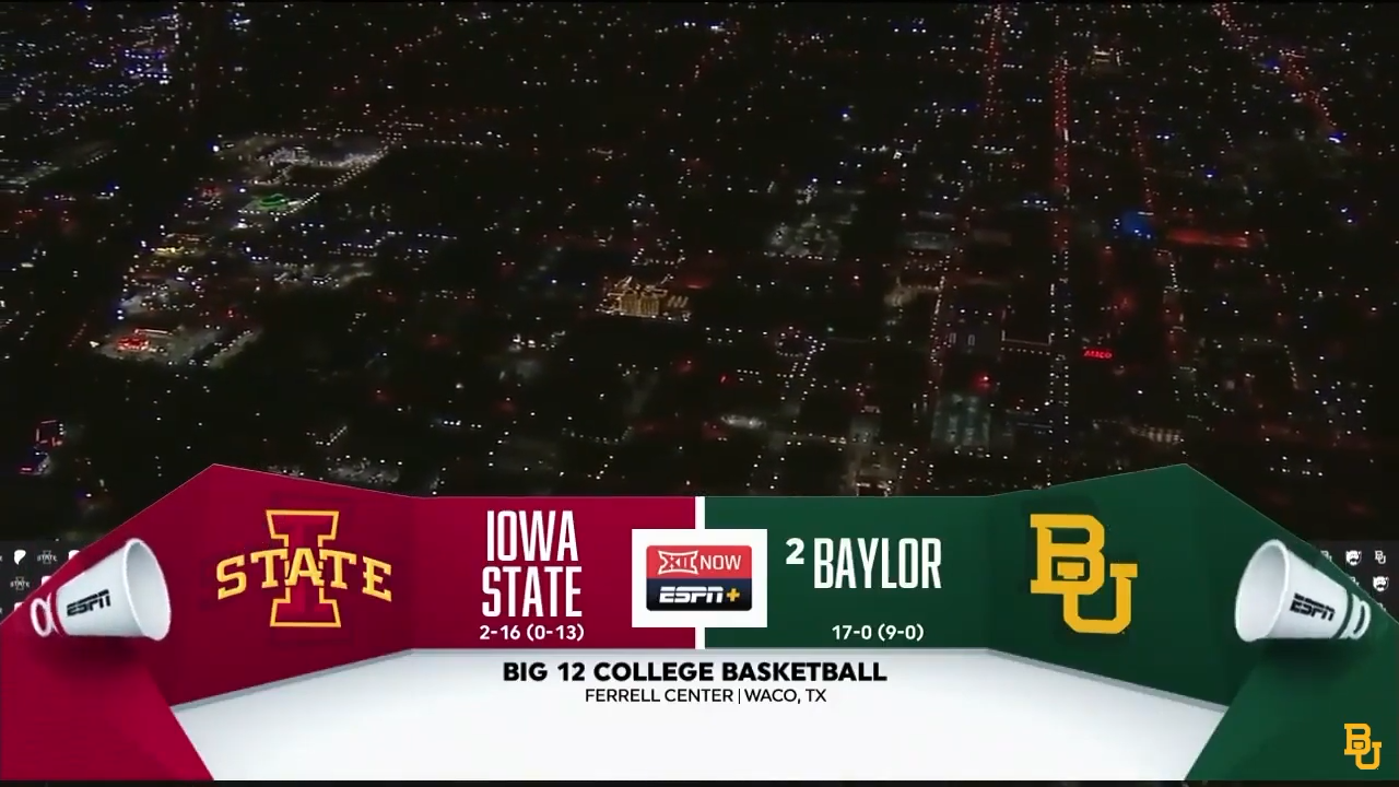 2Baylor @ Iowa State NCAA Men’s Basketball Game Highlights
