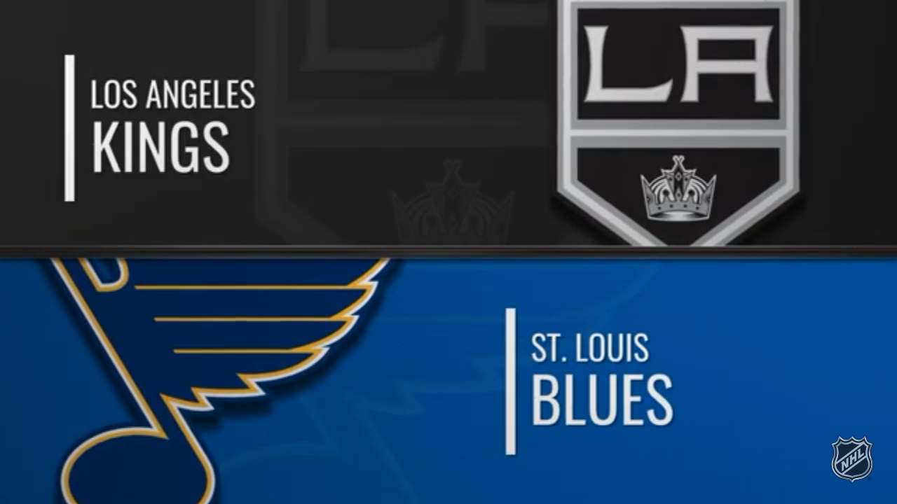 Kings @ Blues Game Highlights