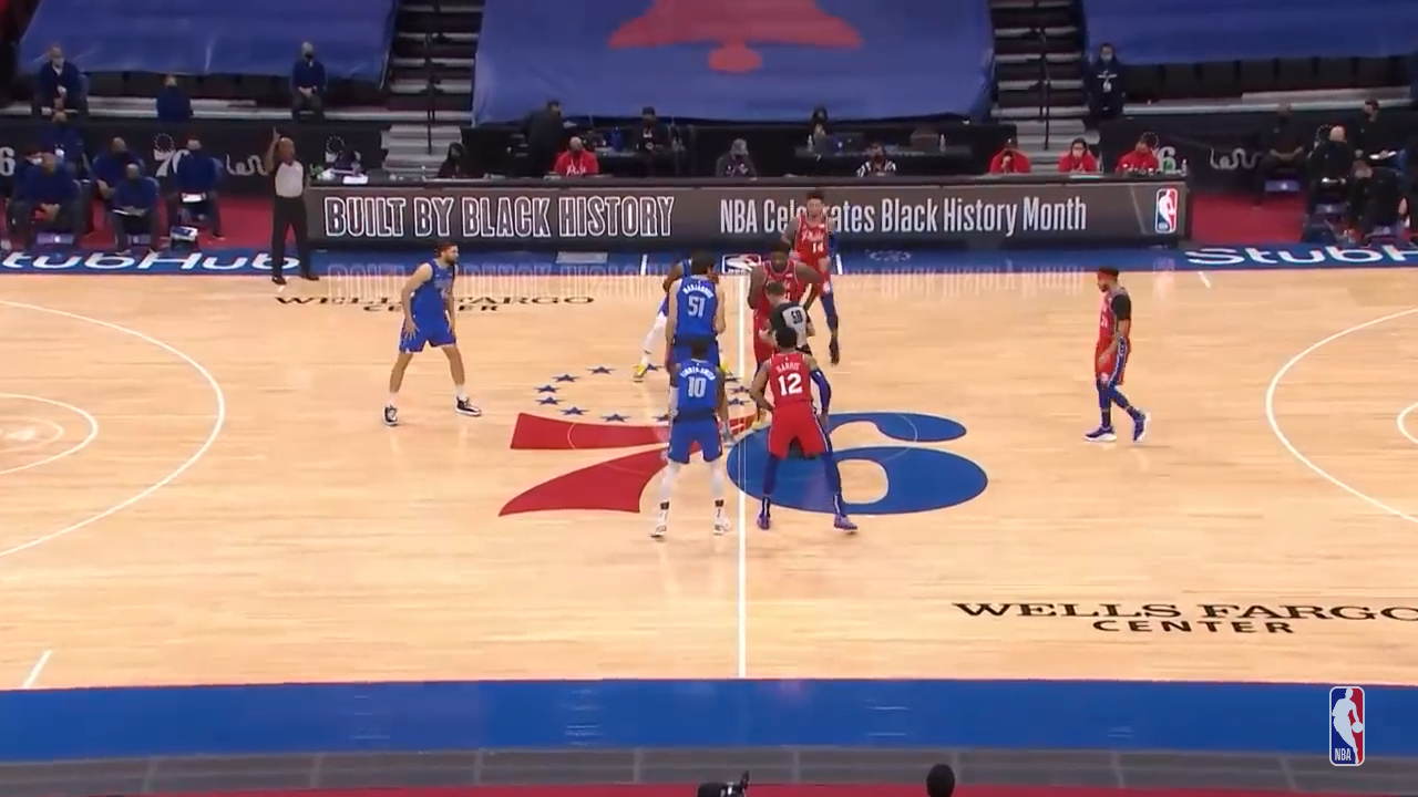 Mavericks @ 76ers Game Highlights