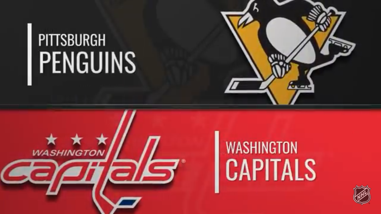 Penguins @ Capitals Game Highlights
