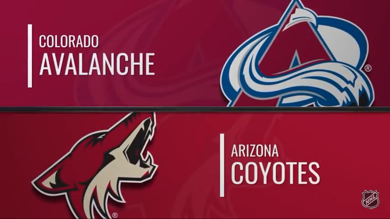 Avalanche @ Coyotes Game Highlights