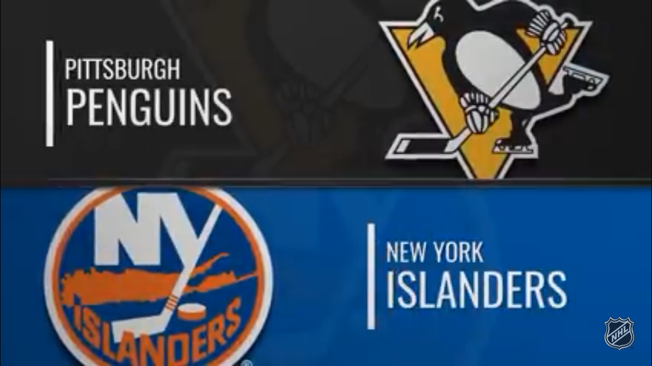 Penguins @ Islanders Game Highlights