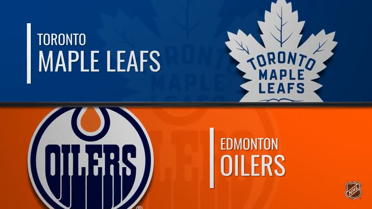 Maple Leafs @ Oilers Game Highlights
