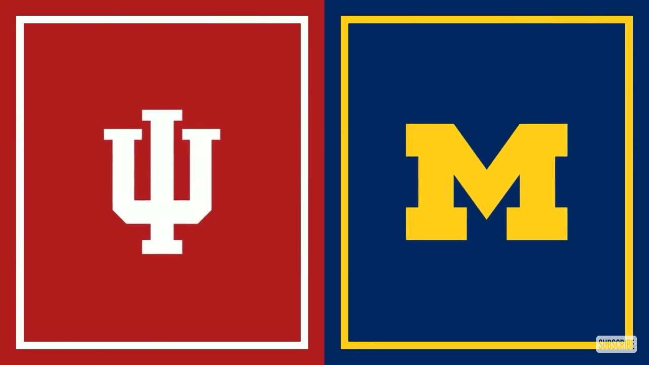 Michigan @ Indiana Men’s NCAAB Game Highlights