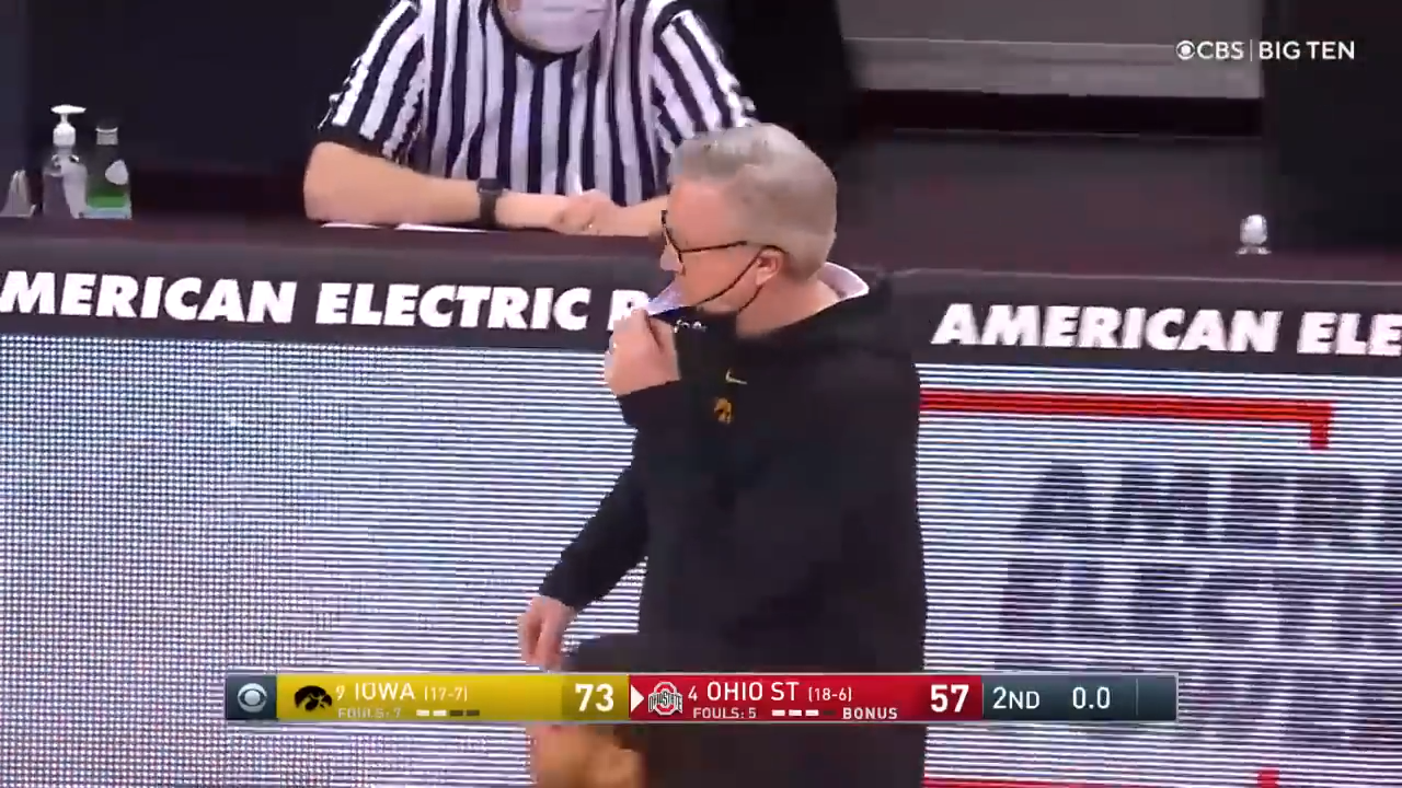 9Iowa @ 4Ohio State Men’s NCAAB Game Highlights