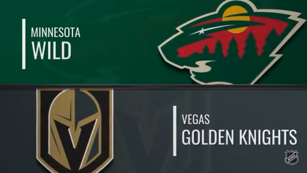 Wild @ Golden Knights Game Highlights