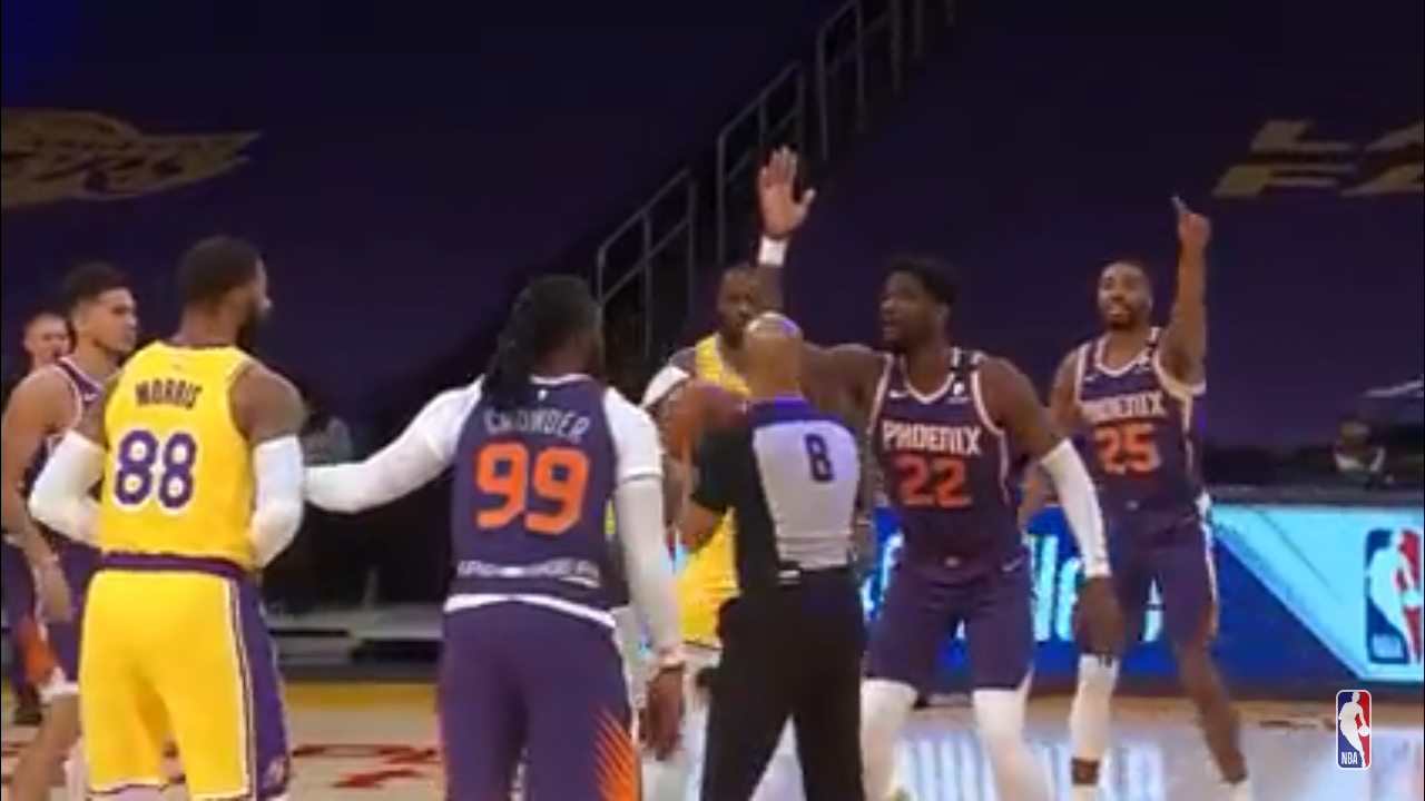 Suns @ Lakers Game Highlights