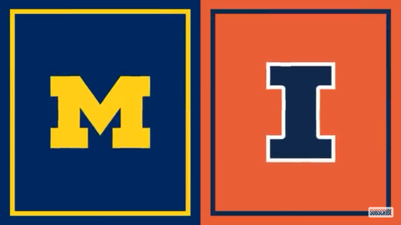 4Illinois @ 2Michigan Men’s NCAAB Game Highlights