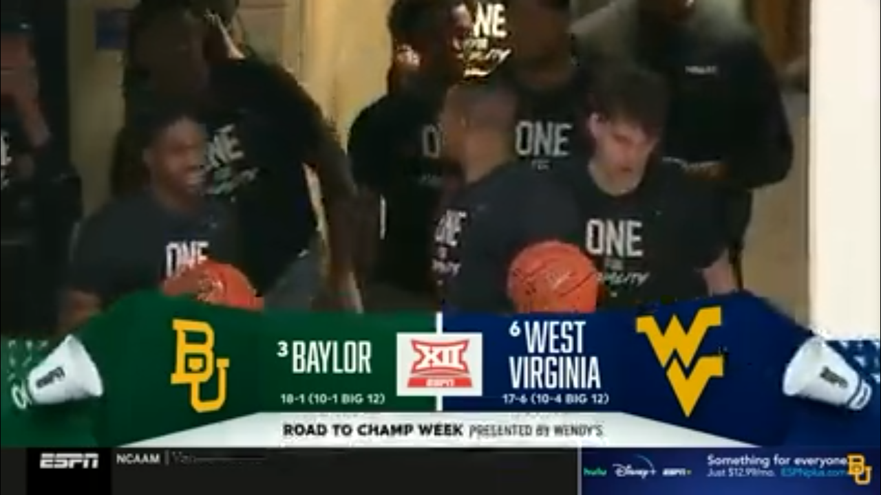 3Baylor @ 6West Virginia NCAAB (M) Game Highlights