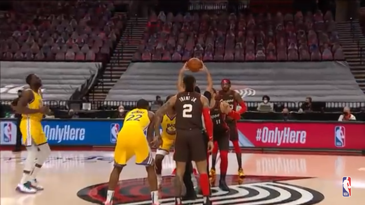 Warriors @ Blazers Game Highlights