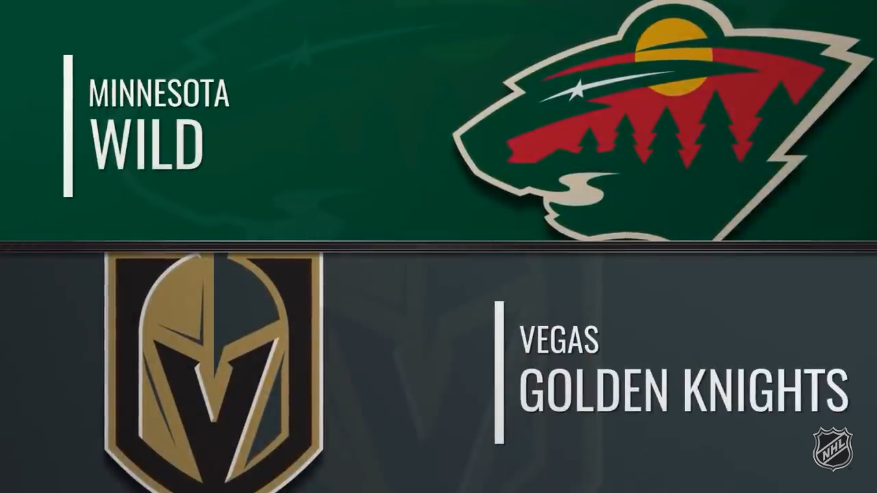Wild @ Golden Knights Game Highlights