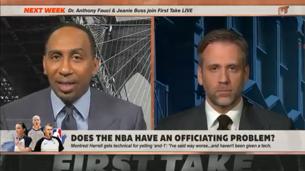 First Take blasts NBA officiating
