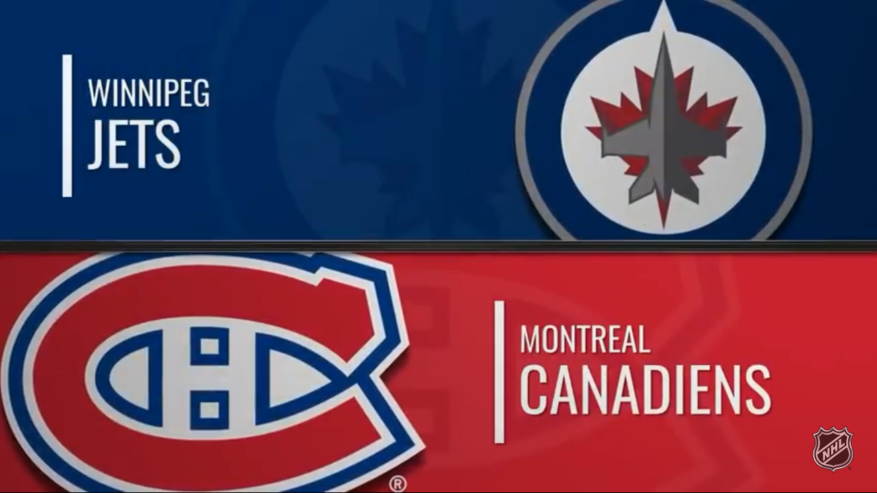 Jets @ Canadiens Game Highlights