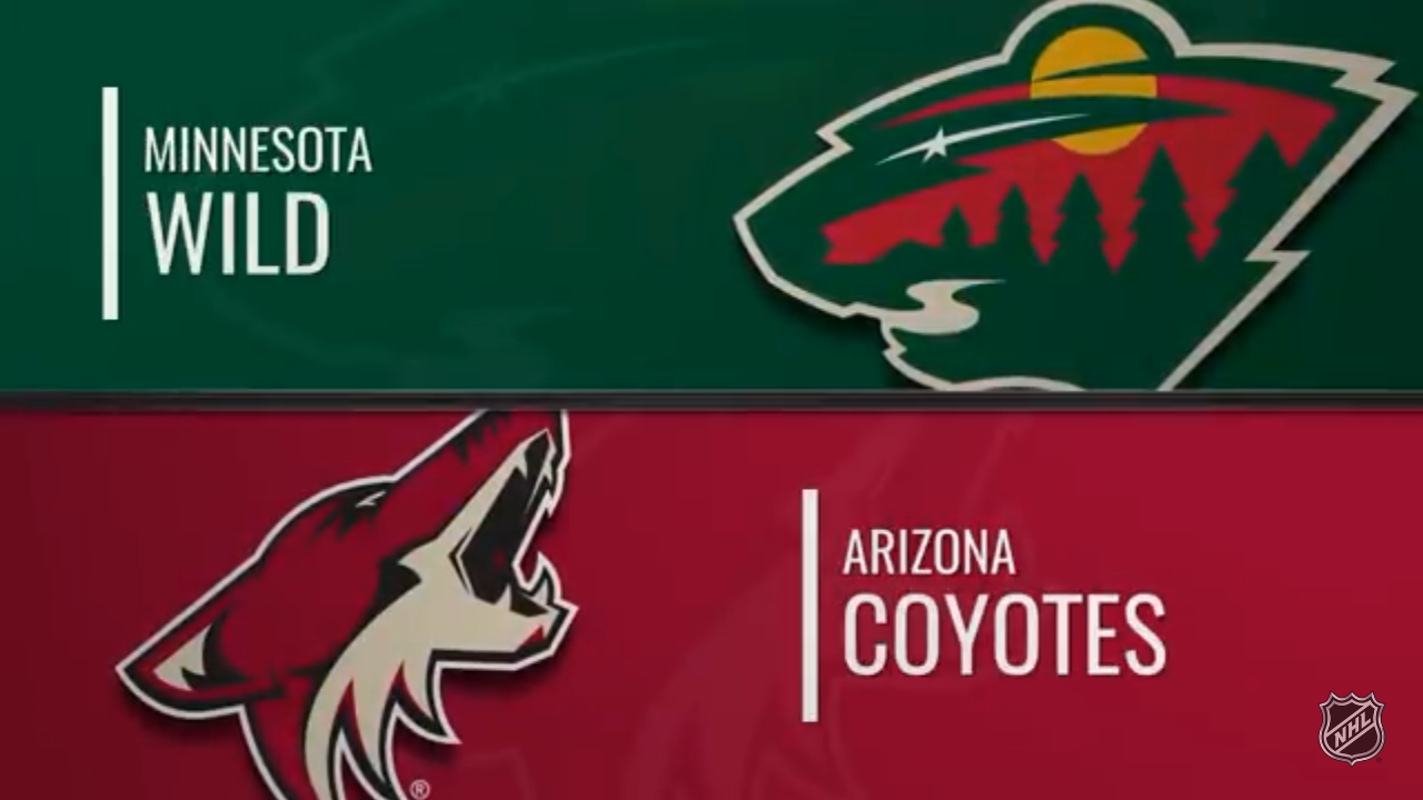 Wild @ Coyotes Game  Highlights