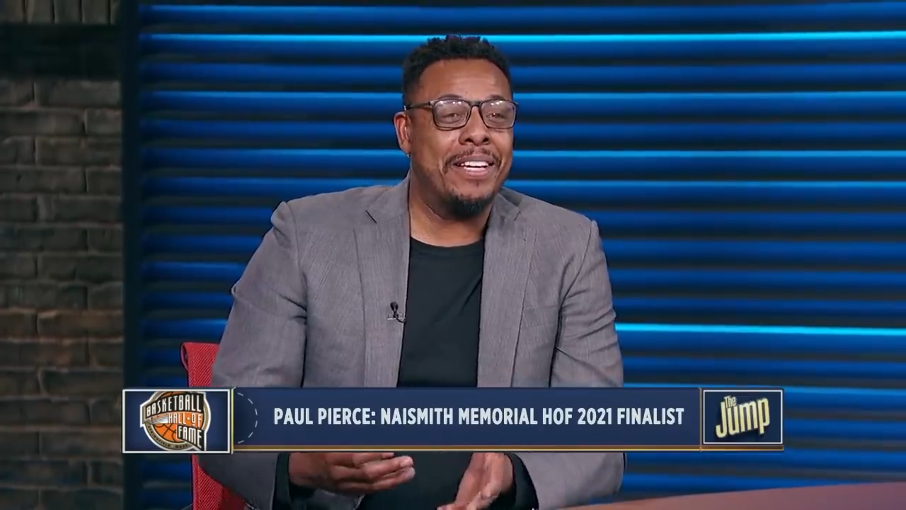 Paul Pierce reaction after learning he’s a Hall of Fame finalist
