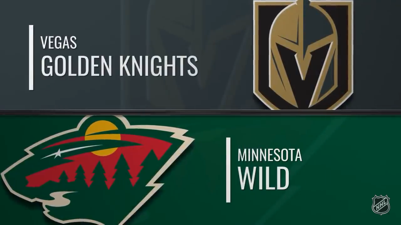 Golden Knights @ Wild Game Highlights